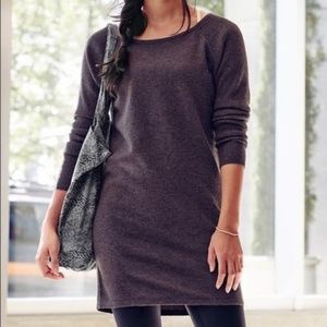 Athleta • Eggplant Wool Sweater Dress
